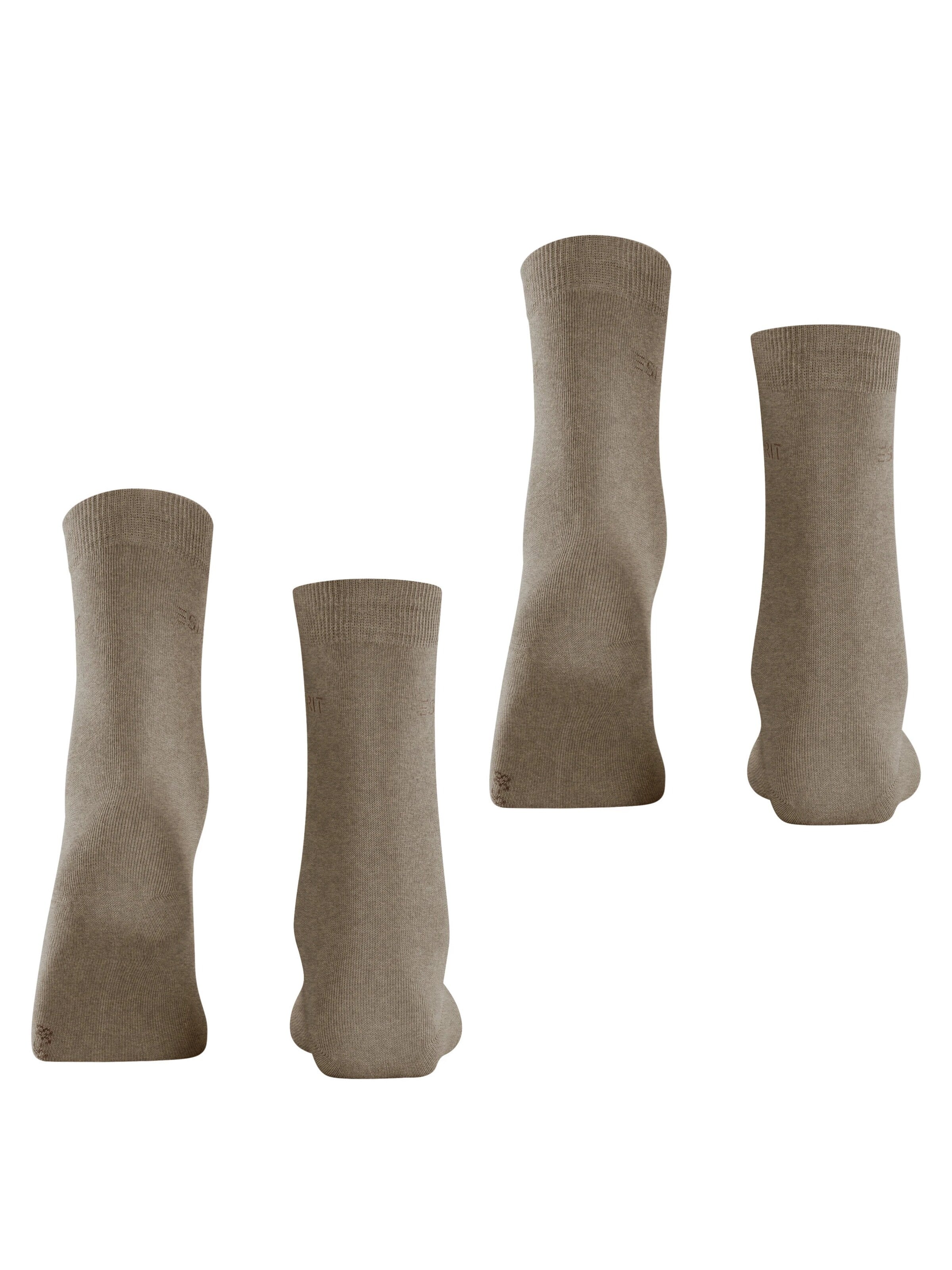 ESPRIT Socks 'Uni 2-Pack' in Brown