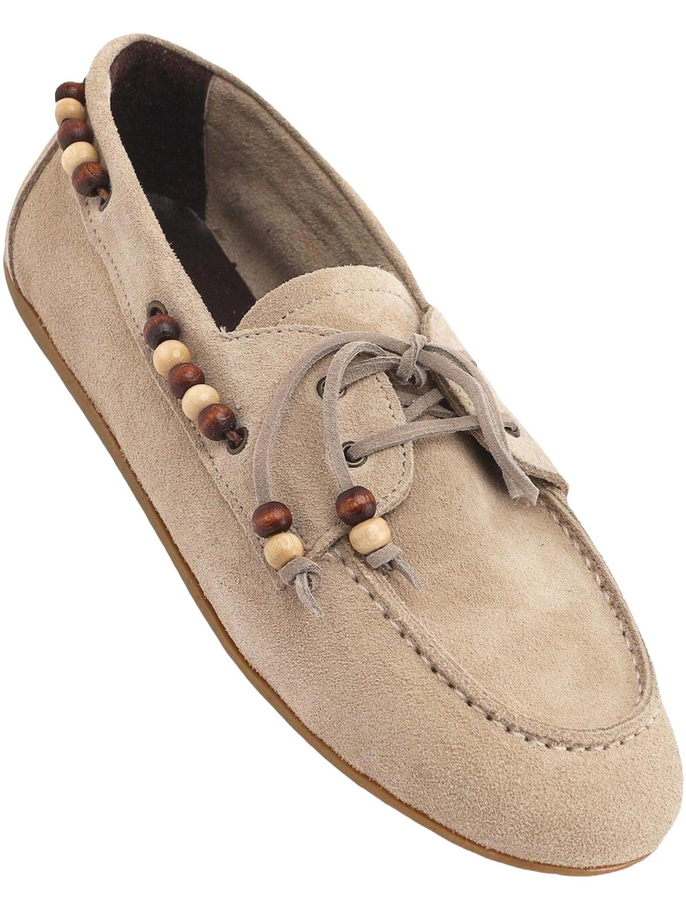 Limoya Schnürschuh 'Liah'‌ in Beige