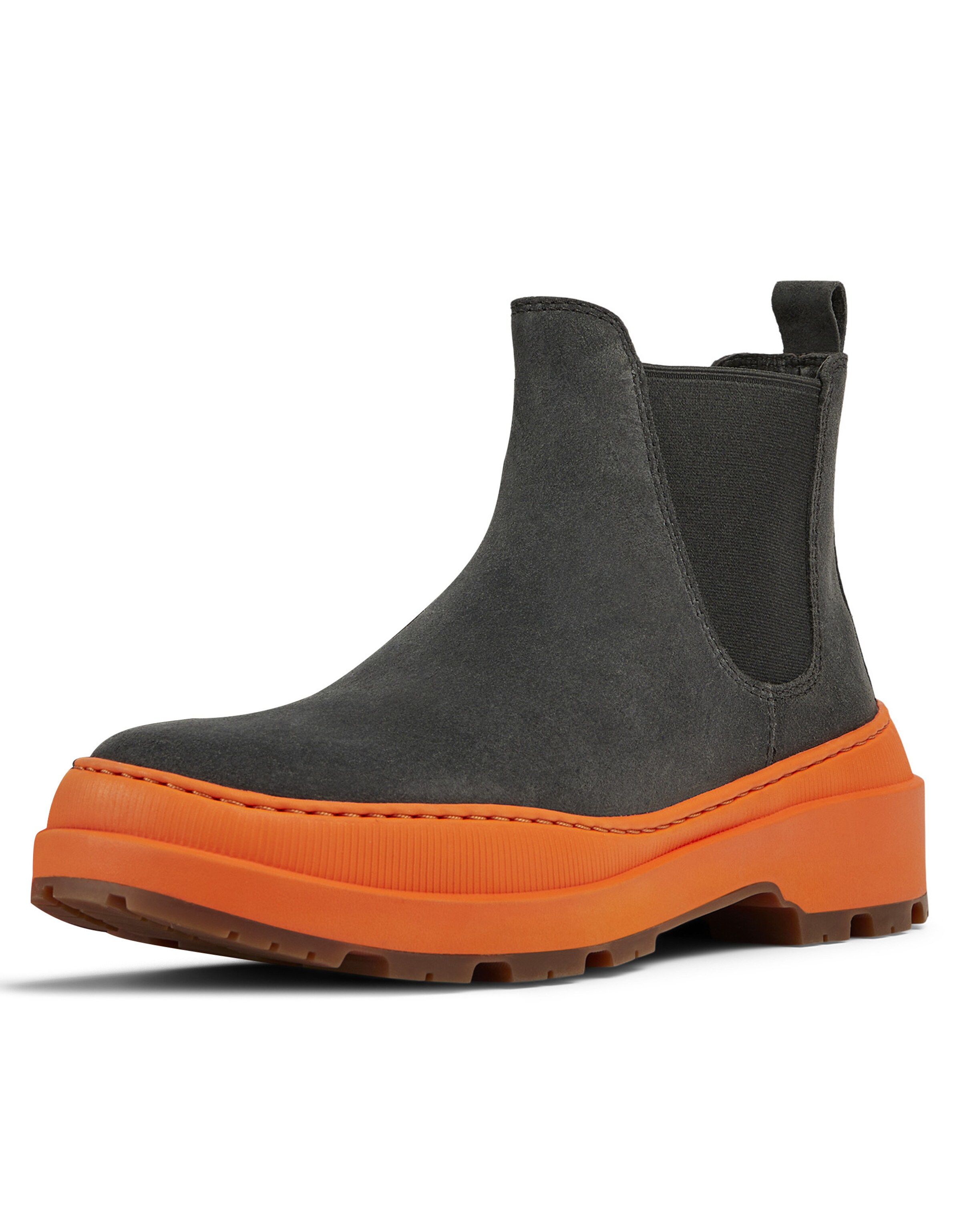 Boots chelsea 'Brutus Trek' di CAMPER in grigio: frontale