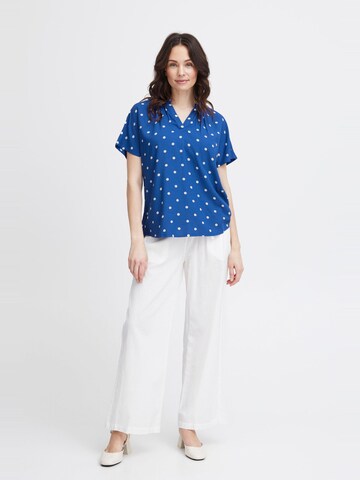 Fransa - Blusa 'Kamma ' en azul