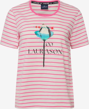 LAURASØN Shirt in Roze: voorkant