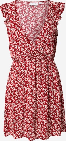 VILA Dress 'Sanne' in Red: front