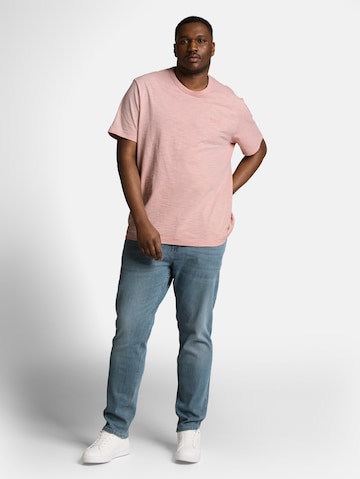 TOM TAILOR Men + Shirt in Pink