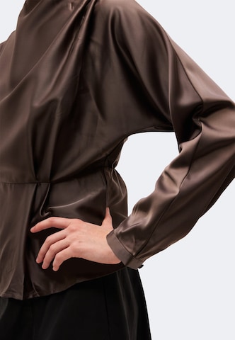 YAS - Blusa 'YASPELLA' en marrón