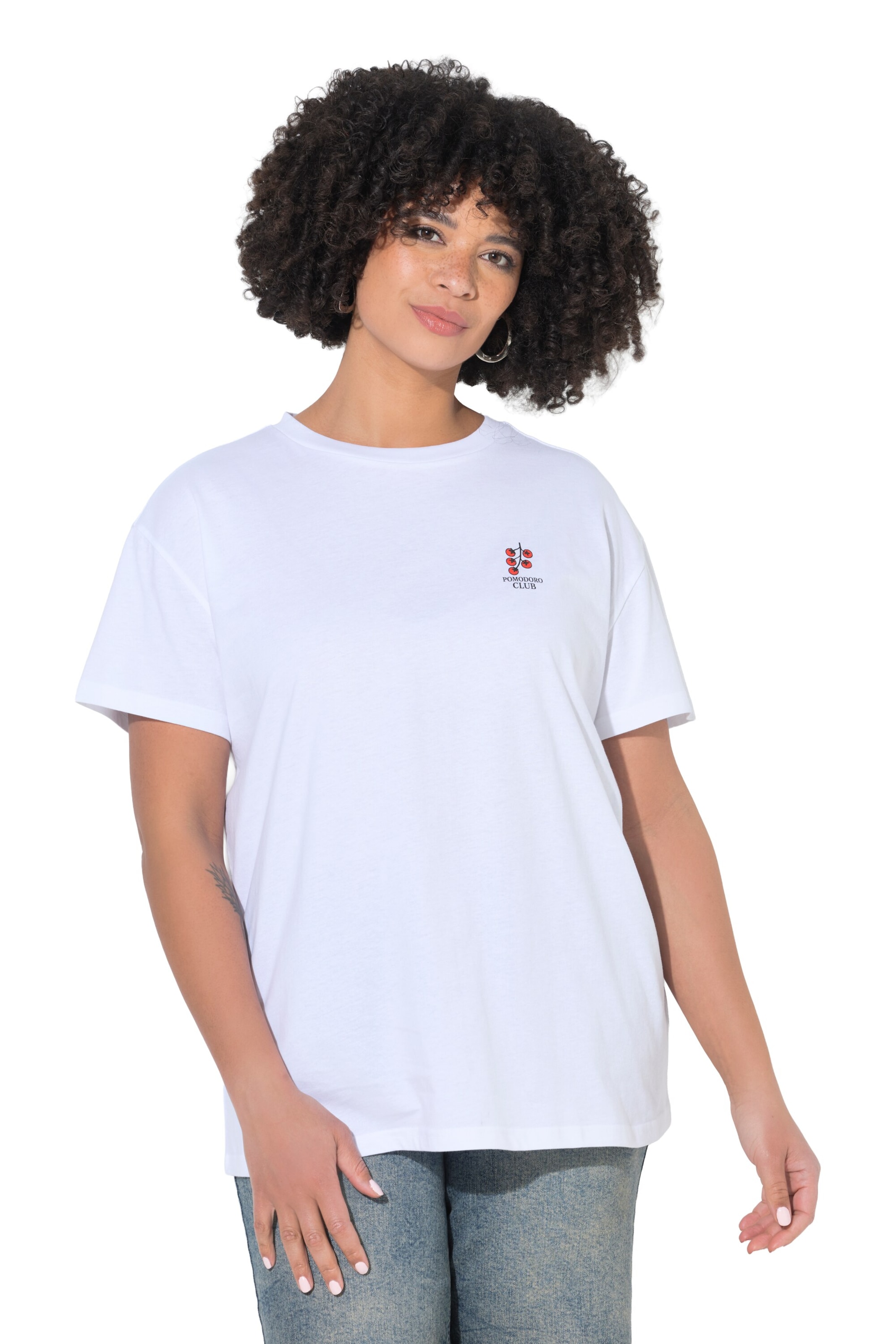 Angel of Style T-Shirt in Weiß: Vorderseite