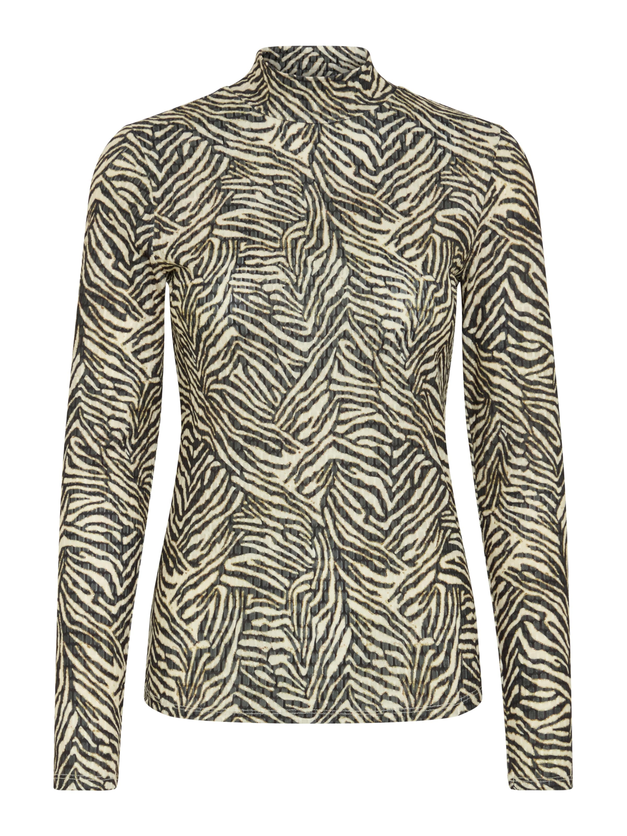 ICHI Shirt 'IHLAVA' in Schwarz: Vorderseite