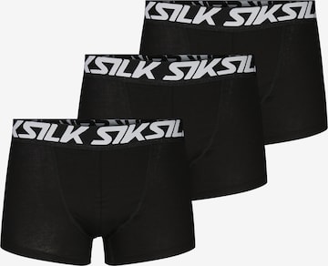 SikSilk Bokserki w kolorze czarny: przód