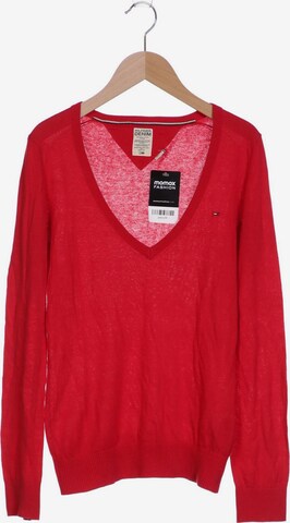 Tommy Jeans Sweater & Cardigan in S in Red: front