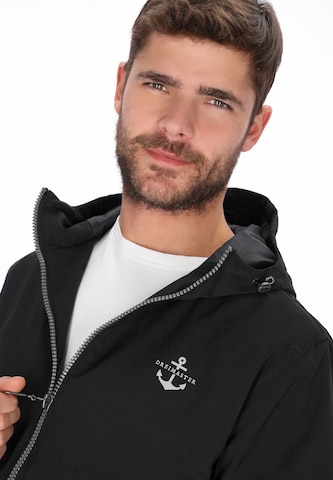 DreiMaster Maritim - Chaqueta de entretiempo en negro