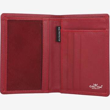 GOLDEN HEAD Wallet 'Polo' in Red