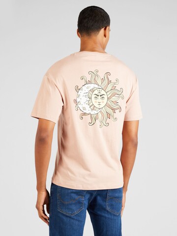 JACK & JONES T-Shirt 'MYSTERY' in Beige