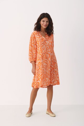 Part Two Kleid in Orange