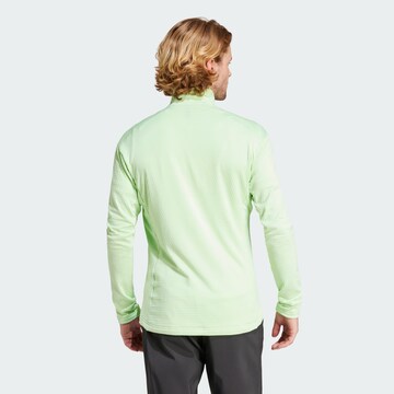 ADIDAS TERREX Athletic fleece jacket in Green