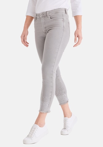 STOOKER WOMEN Skinny Jeggings 'Rio' in Grau: Vorderseite
