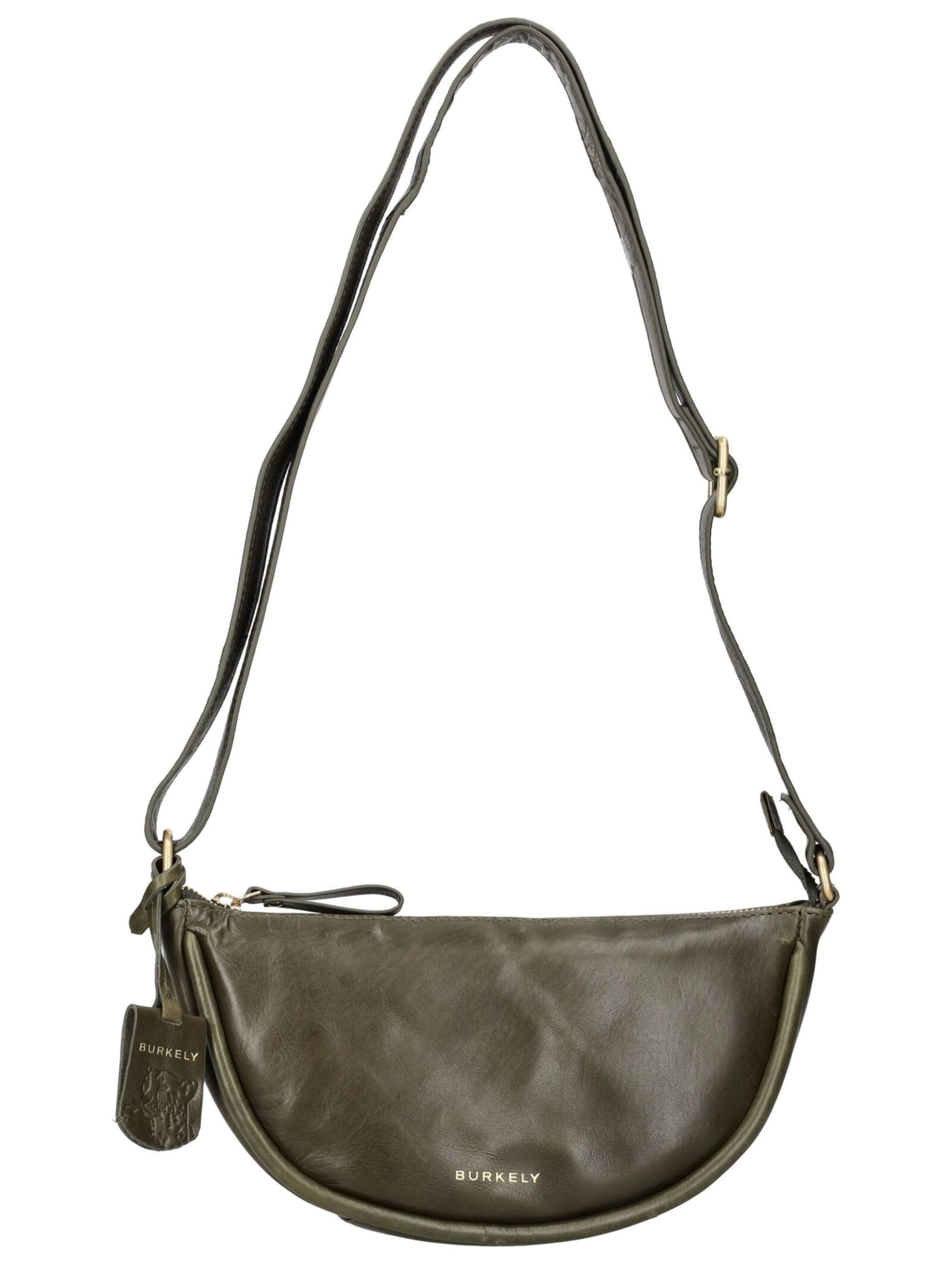 Burkely Schoudertas in Groen: voorkant