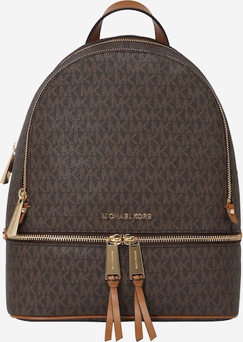 MICHAEL Michael Kors - Mochila em castanho: frente