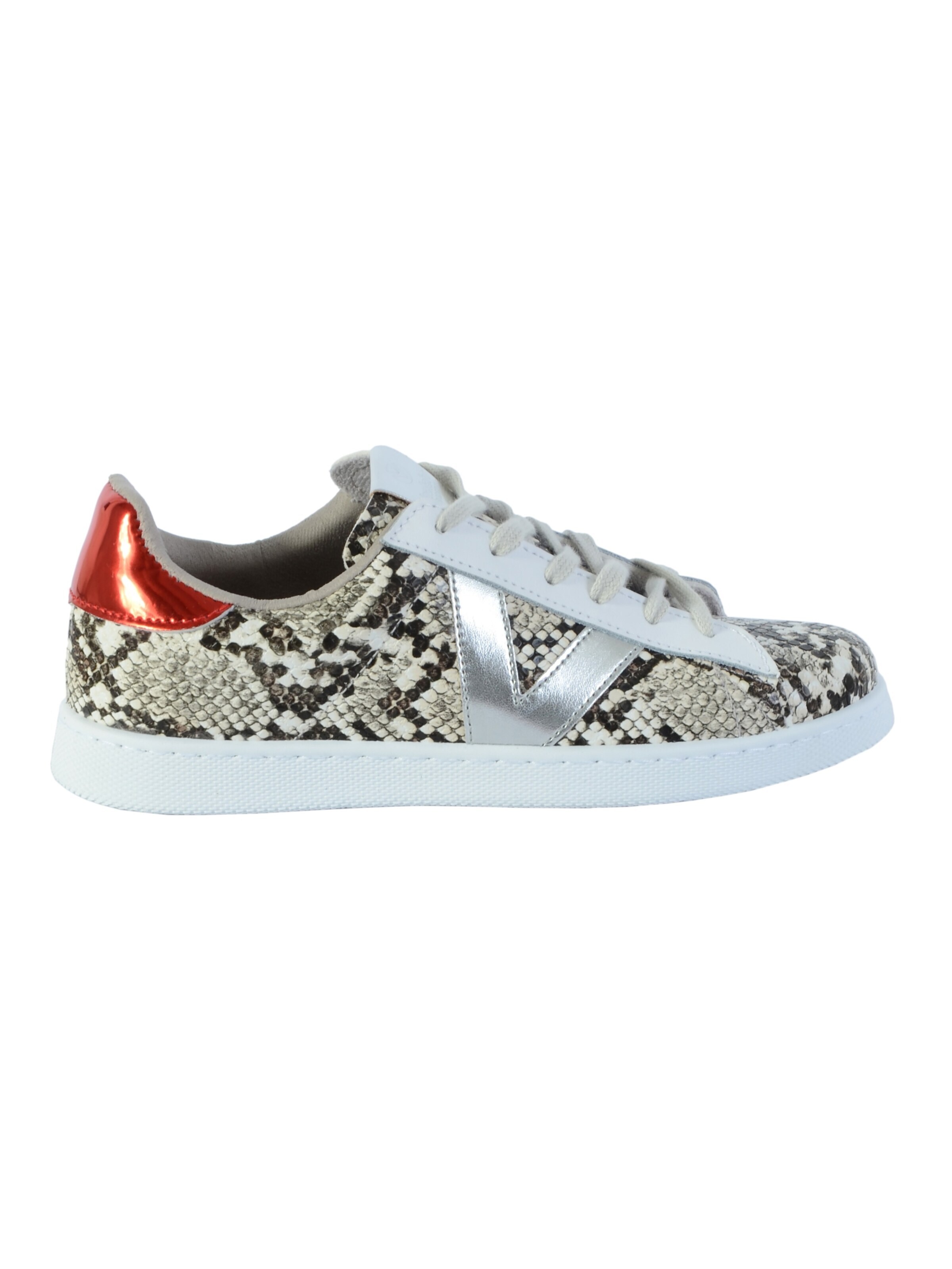 Chaussure de sport à lacets victoria en beige