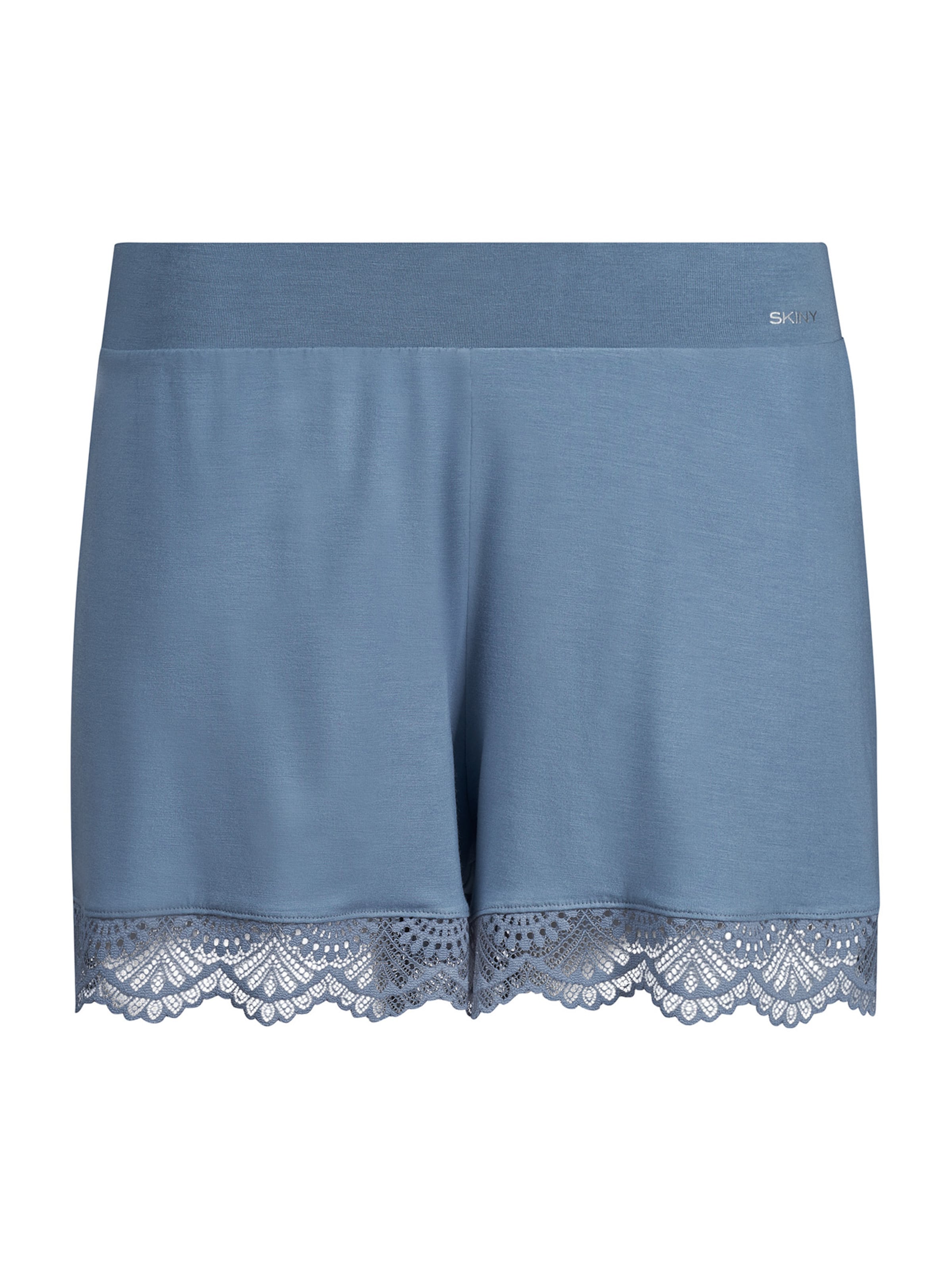 Skiny - Pantalón de pijama en azul: frente