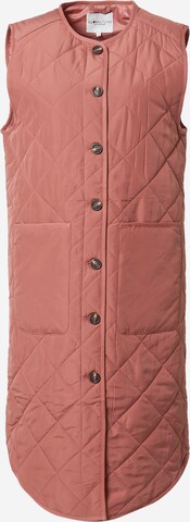 Gilet 'Kaison' Global Funk en rose : devant