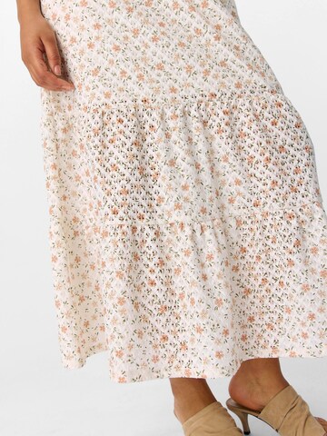 Jupe 'OBJGigi' OBJECT en blanc