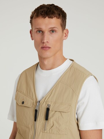 CHASIN' Weste 'Orfio' in Beige