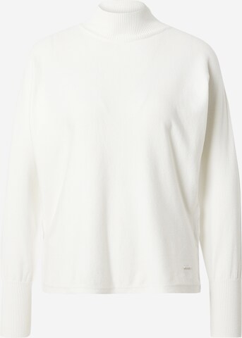 Pull-over MORE & MORE en blanc : devant