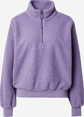 mazine Sweatshirt 'Ajo' i lila: framsida