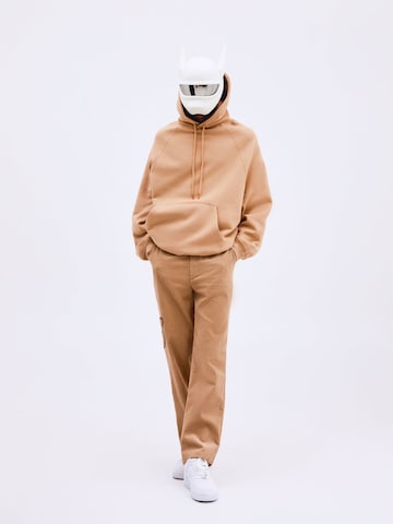 Sweat-shirt 'Finn' Smiles en beige