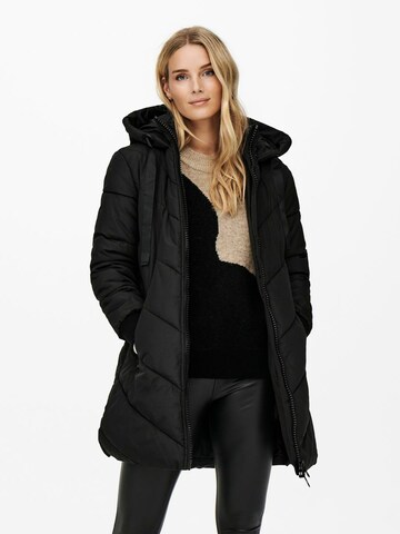 JDY Winter Coat 'Skylar' in Black: front