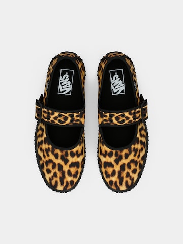 VANS Ballerinasko med rem i brun