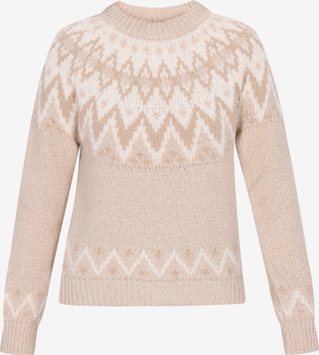 DreiMaster Vintage Svetr – béžová: přední strana