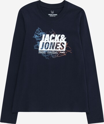 Jack & Jones Junior T-shirt i blå: framsida