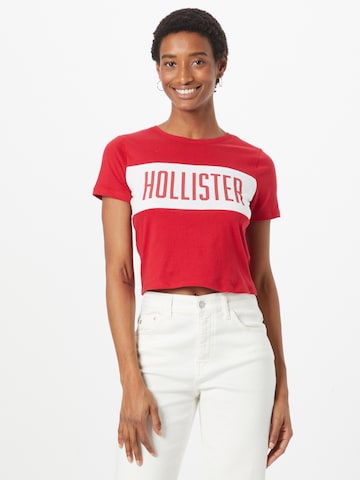 HOLLISTER T-shirt i röd: framsida