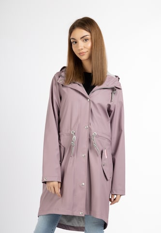 MYMO Raincoat in Purple: front