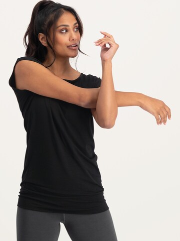 Urban Goddess Yoga & Activewear Sporttop 'Asana' in Schwarz