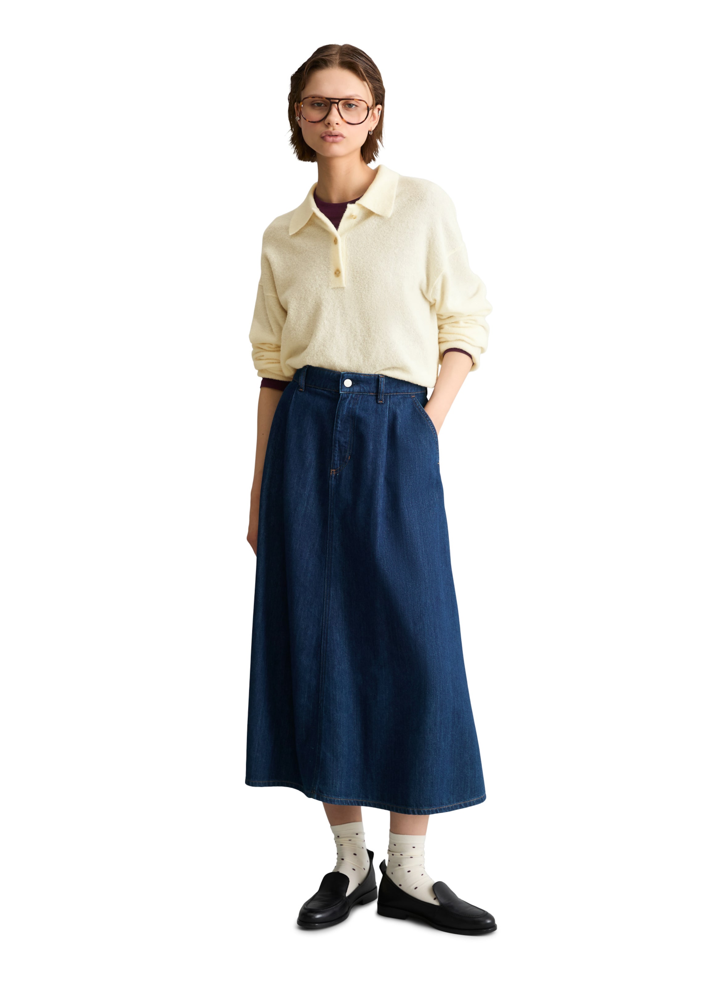 Marc O'Polo DENIM Rok in Blauw