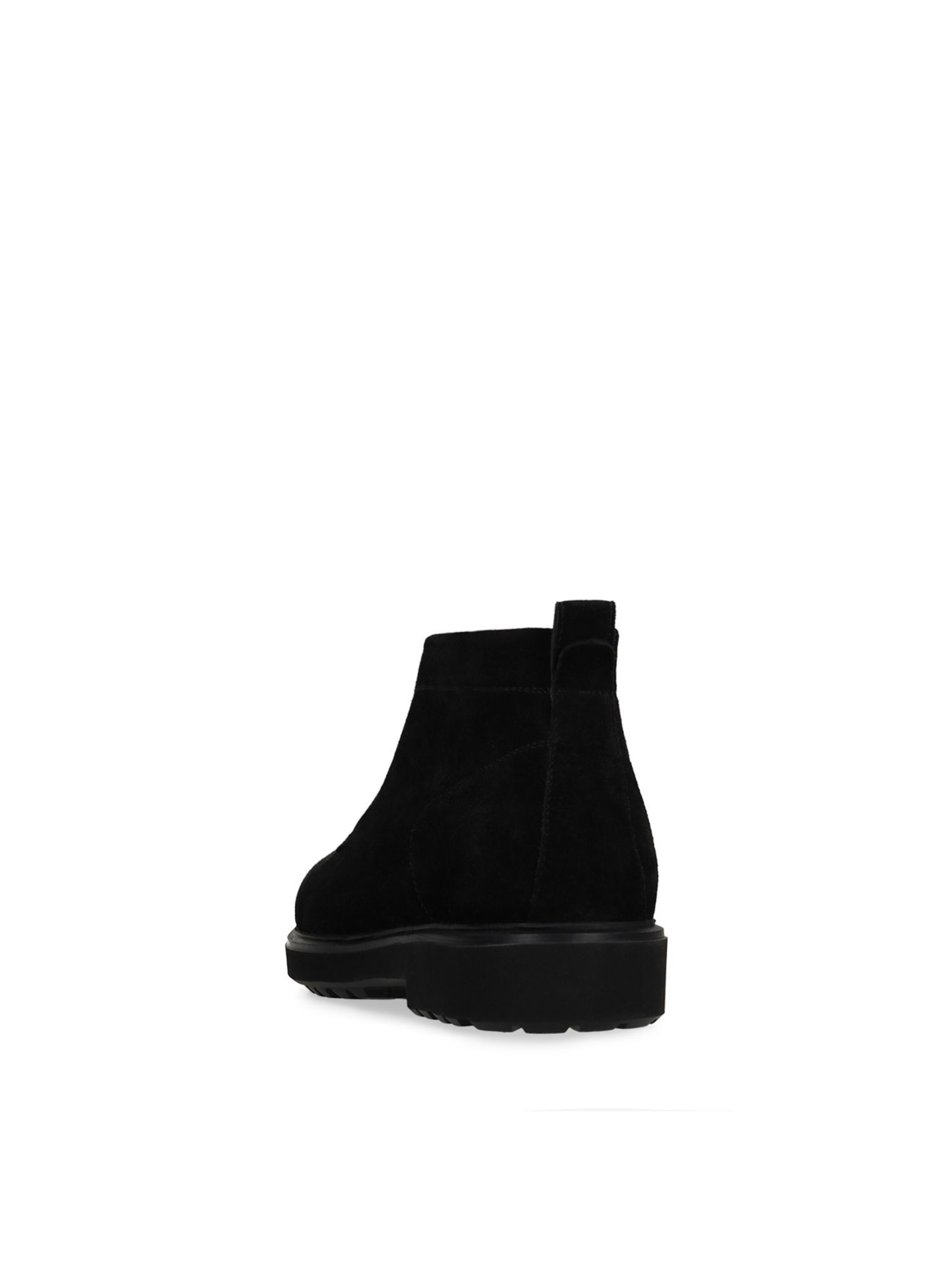 MANFIELD Schnürboots in Schwarz