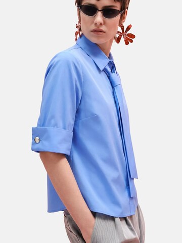IMPERIAL - Blusa tradicional en azul