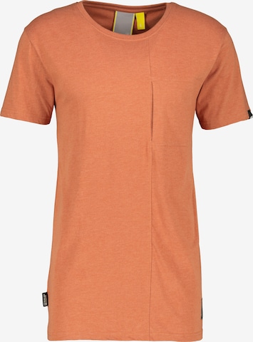 Alife and Kickin Shirt in Orange: front