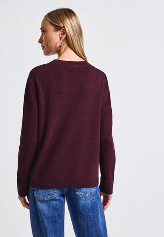 STREET ONE Pullover in Rot