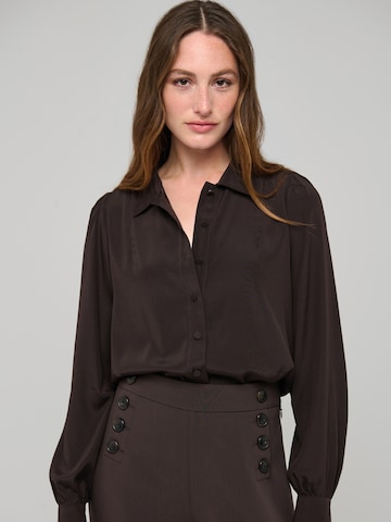Dea Kudibal Shirt ' PaolaDEA ' in Bruin: voorkant