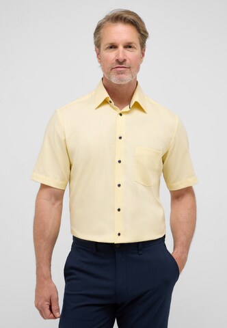 ETERNA Regular fit Business shirt in Yellow: front