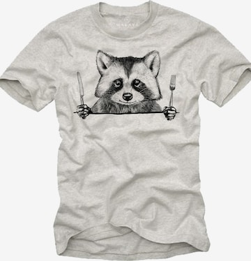 MAKAYA Shirt in Grau: Vorderseite