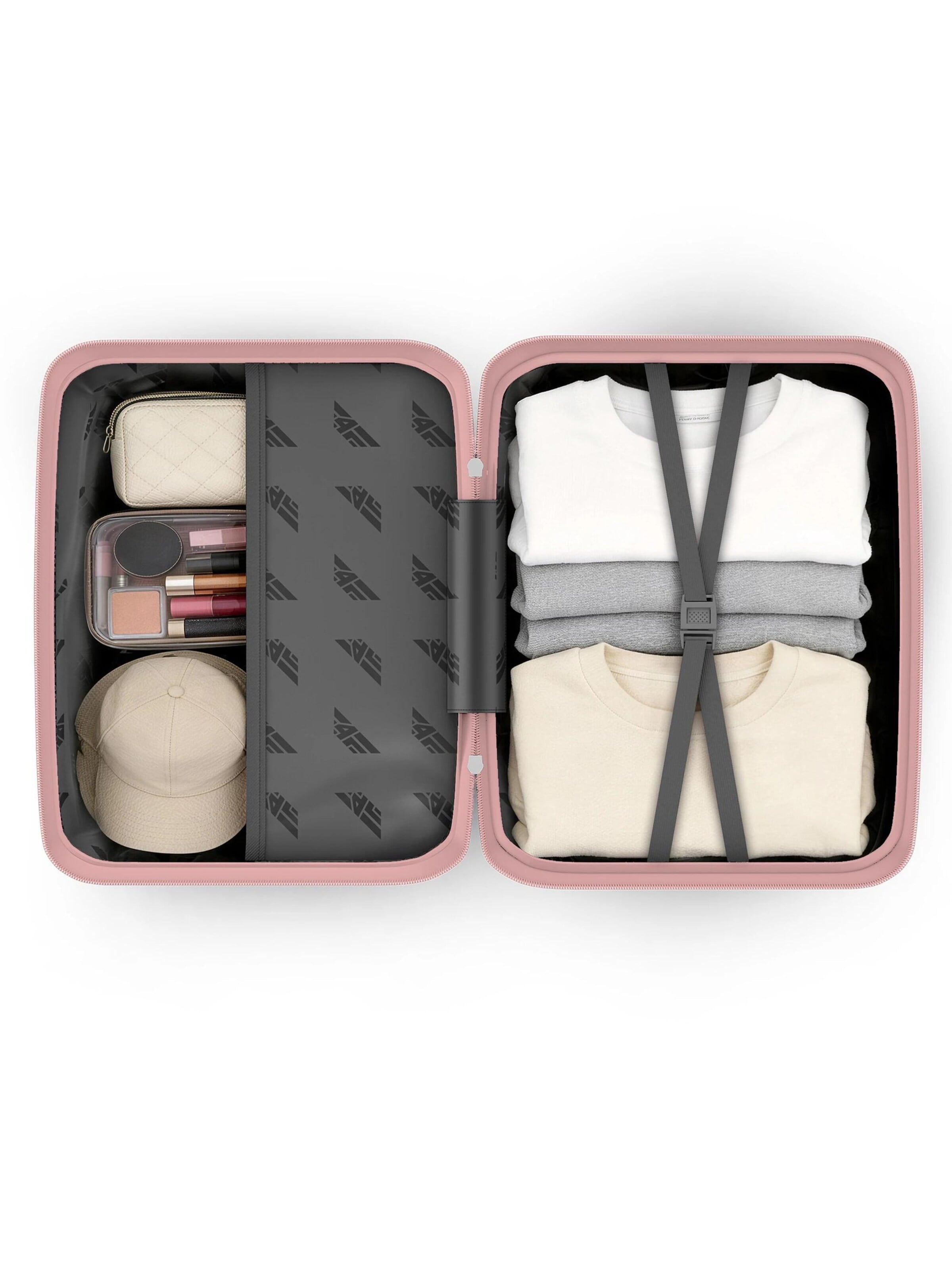 4FLY Suitcase Set 'Linea Lux' in Pink