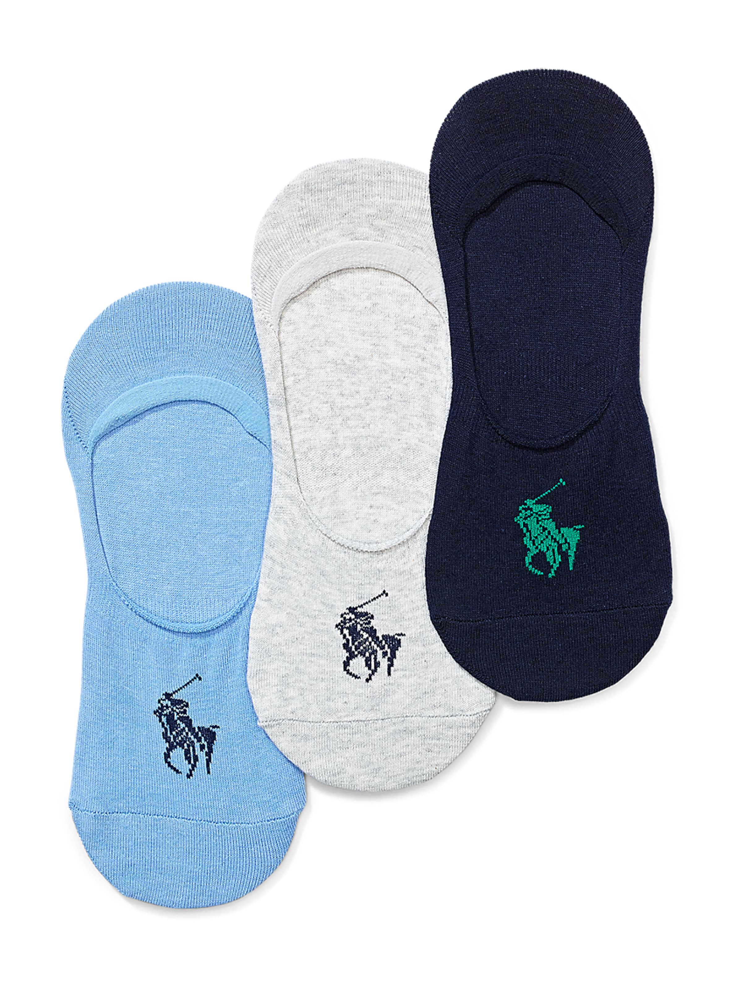 Chaussure basse Polo Ralph Lauren en bleu : devant