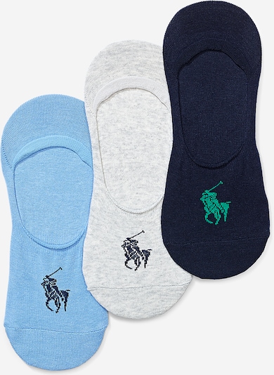 Kojinaitės iš Polo Ralph Lauren, spalva – nakties mėlyna / azuro spalva / šviesiai pilka / smaragdinė spalva, Prekių apžvalga