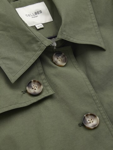 Parka mi-saison Cellbes of Sweden en vert