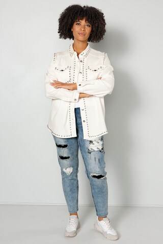 Angel of Style Between-Season Jacket in White