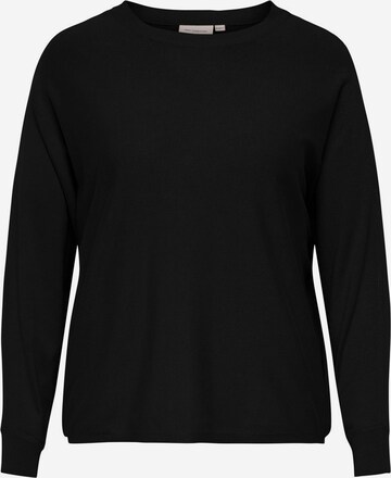 ONLY Carmakoma Sweater in Black: front