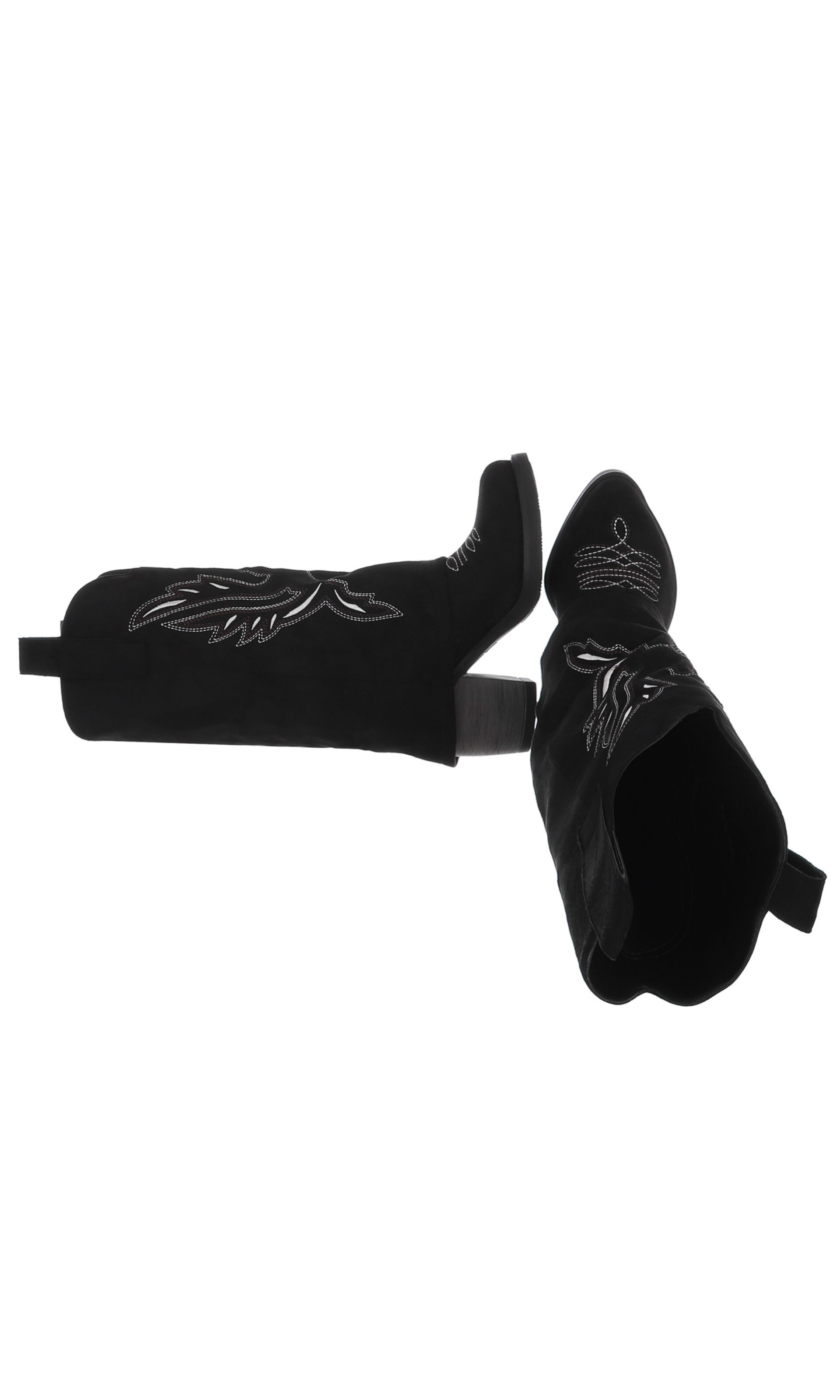 Ital-Design Cowboy Boots in Black